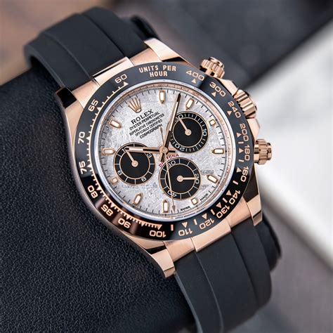 daytona black dial rose gold|Rolex Daytona .